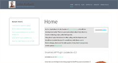 Desktop Screenshot of johnkolbert.com